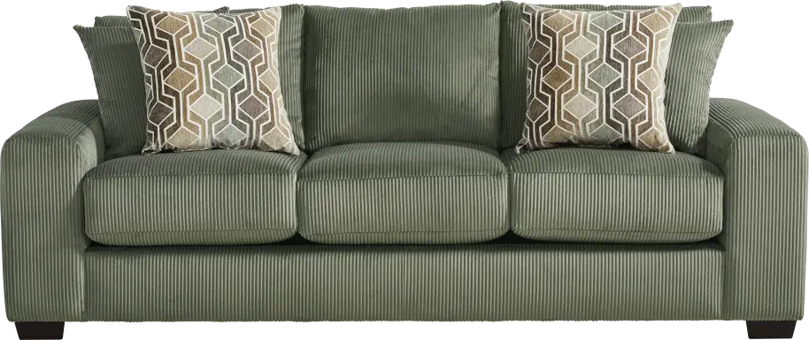 The Challenge Green Sofa