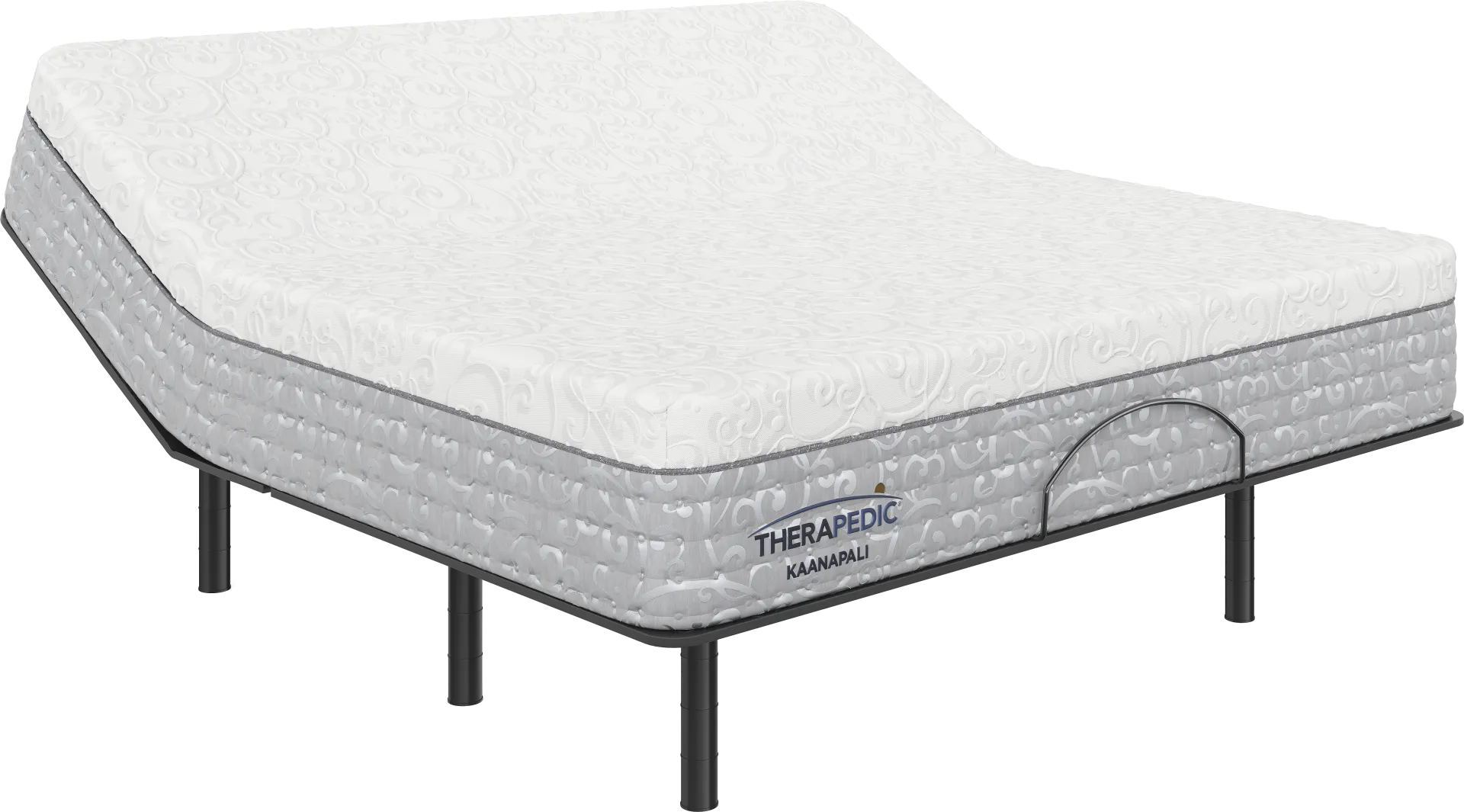 Therapedic Kaanapali King Mattress with Head Up Only Base - Image 1