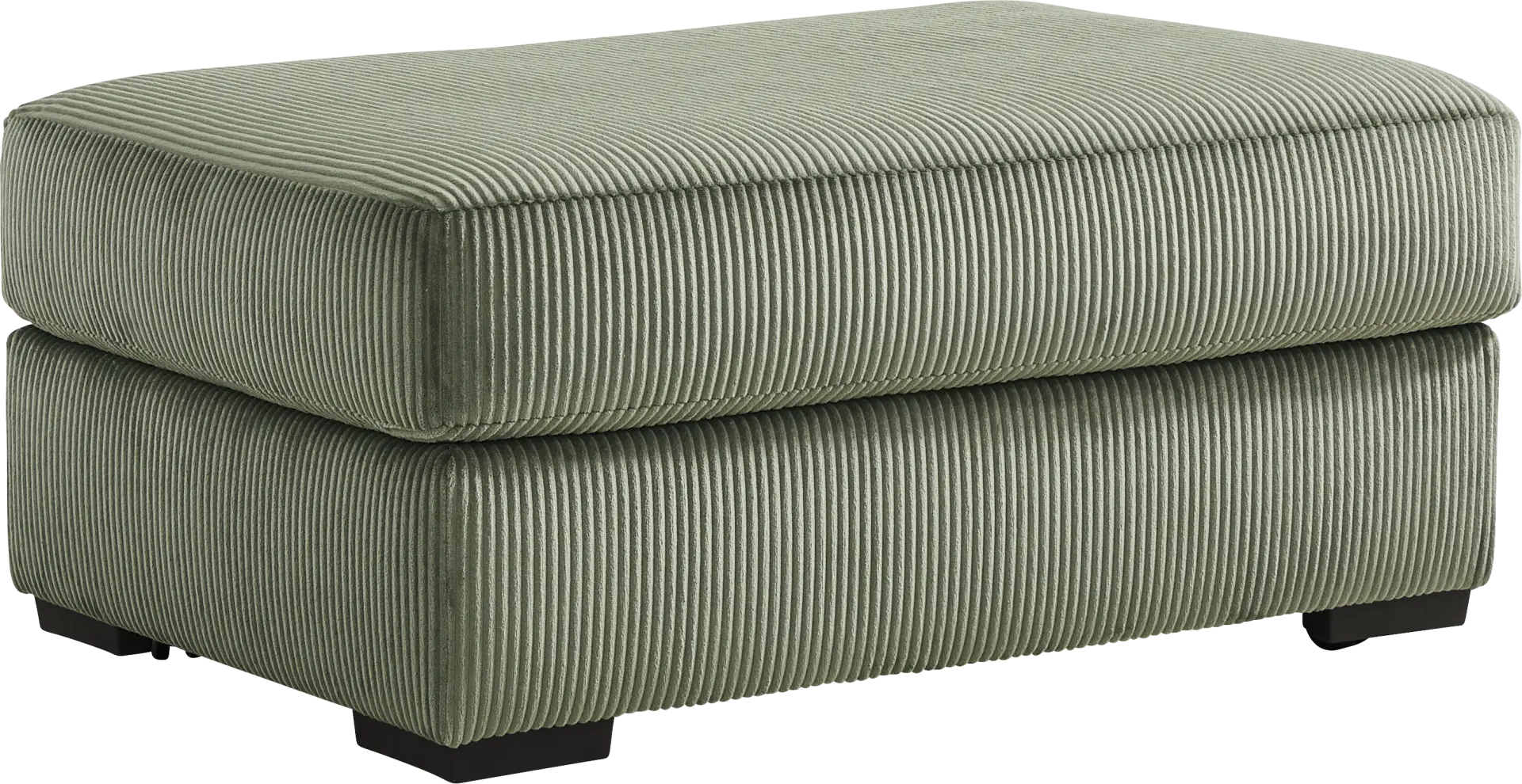 The Challenge Green Ottoman