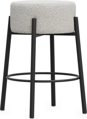 East Hampton Black Counter Height Stool