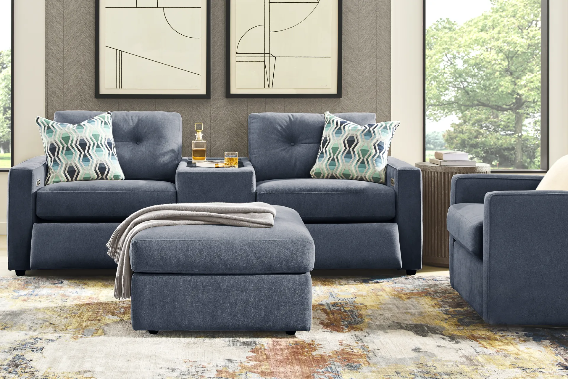 Indigo 3 Pc Power Reclining ModularOne - Image 1
