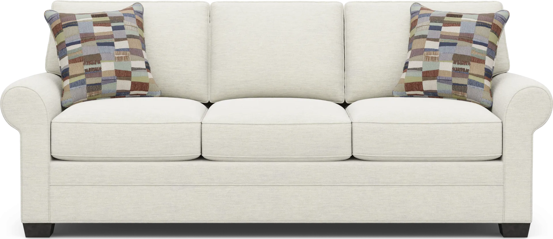 Bellingham Ivory 8 Pc Living Room with Gel Foam Sleeper Sofa - Image 2
