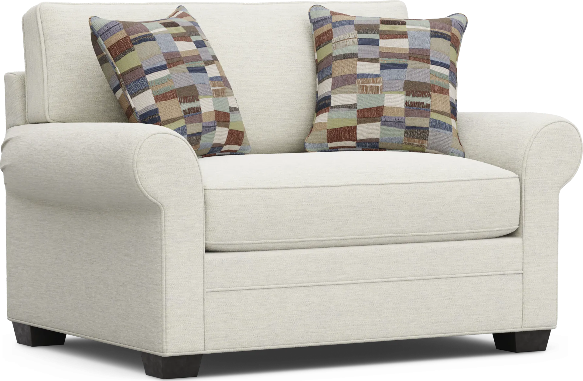 Bellingham Ivory 8 Pc Living Room with Gel Foam Sleeper Sofa - Image 9