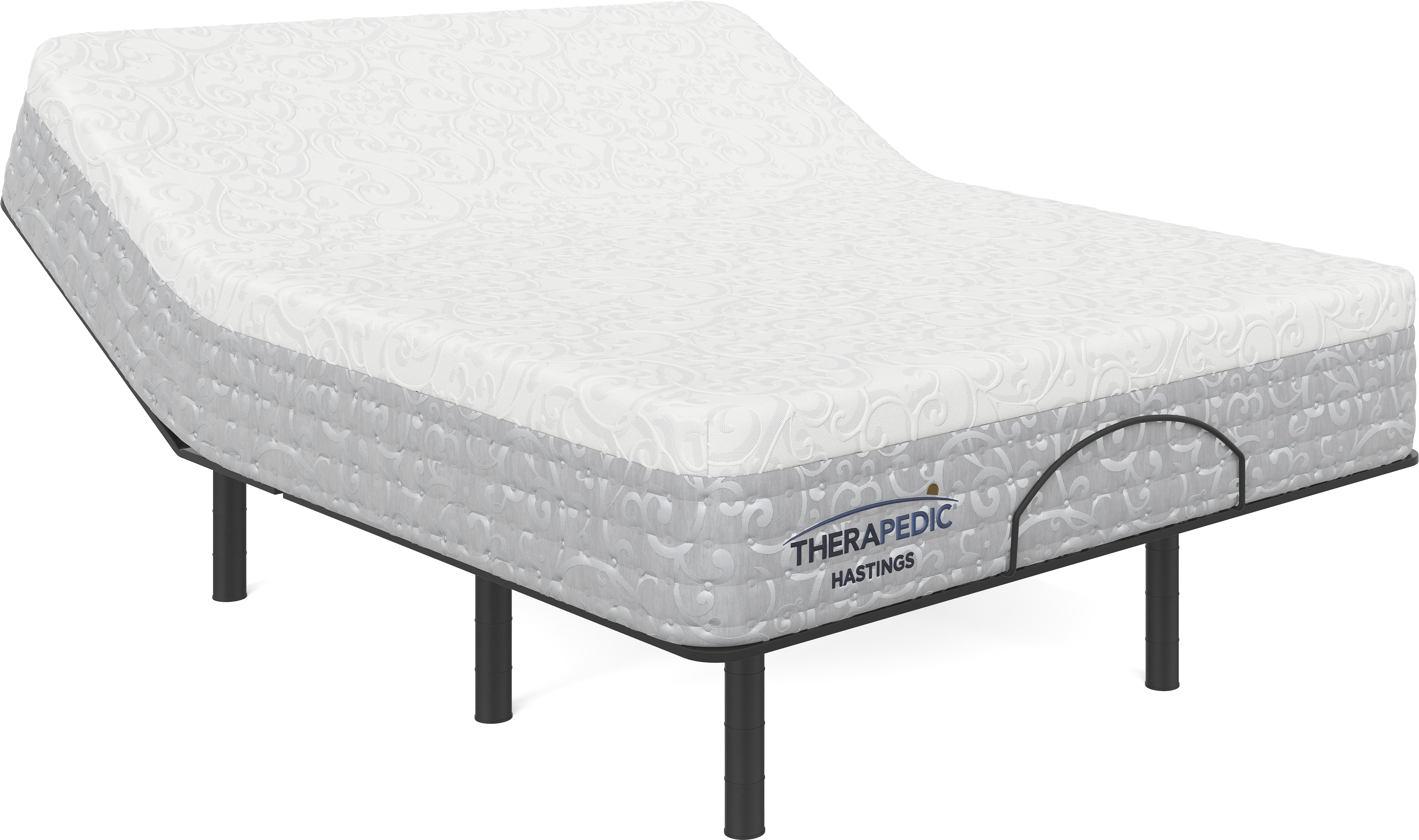 Therapedic Hastings Queen Mattress with Head Up Only Base - Thumbnail - Image 1