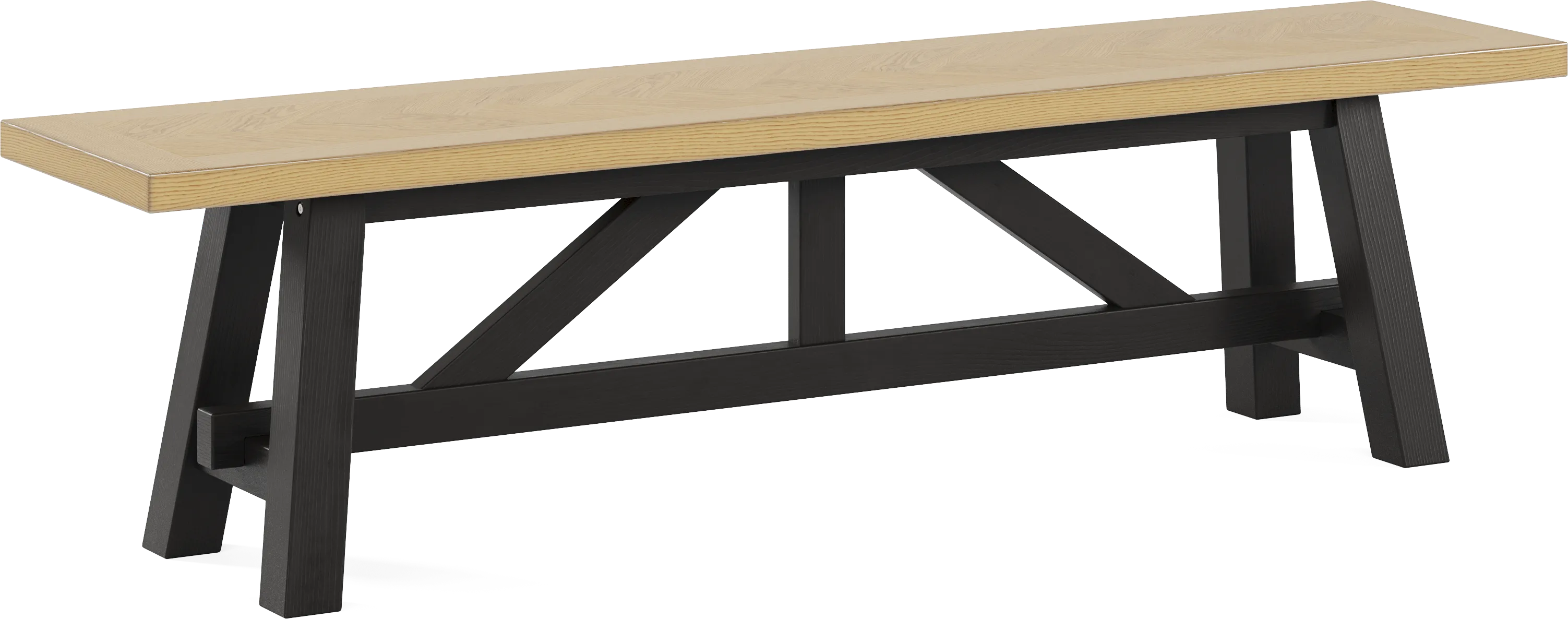 Chastain Park Black 6 Pc Dining Room with Bench - Thumbnail - Image 6