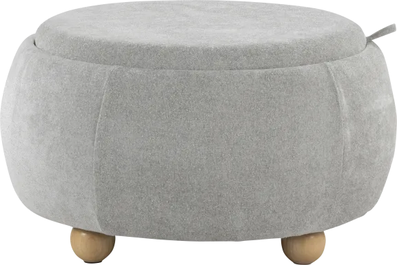 Betana Gray Ottoman