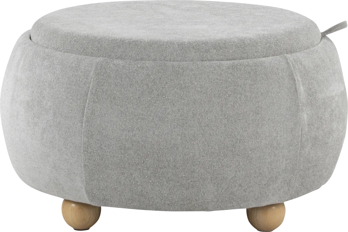 Betana Gray Ottoman