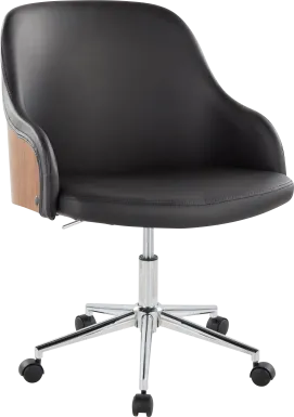Bryta V Black Desk Chair