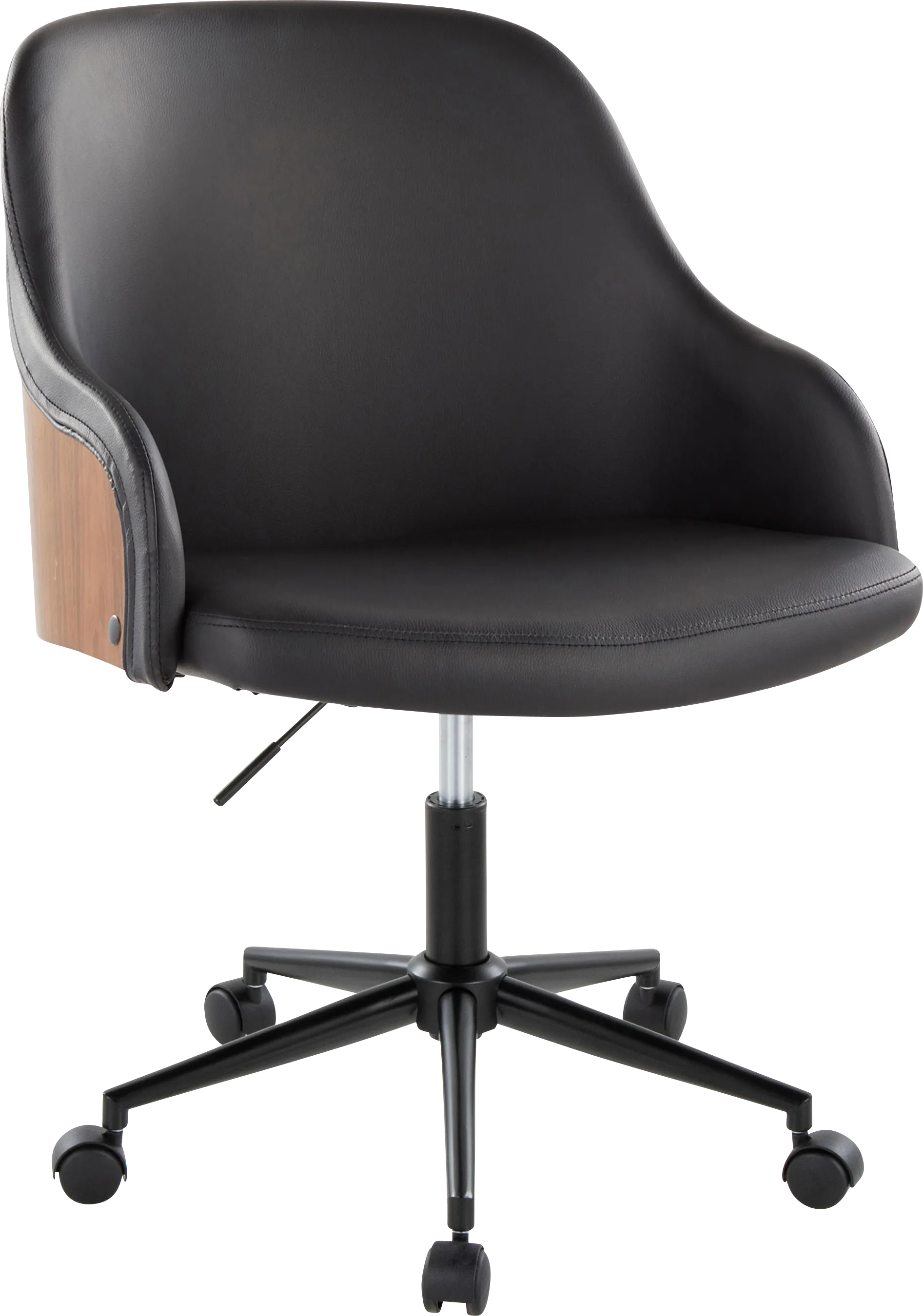 Bryta IV Black Desk Chair - Image 1