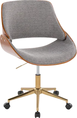 Eilyn II Gray Desk Chair
