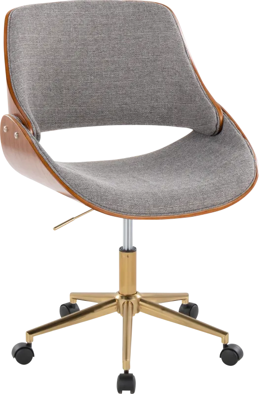 Eilyn II Gray Desk Chair