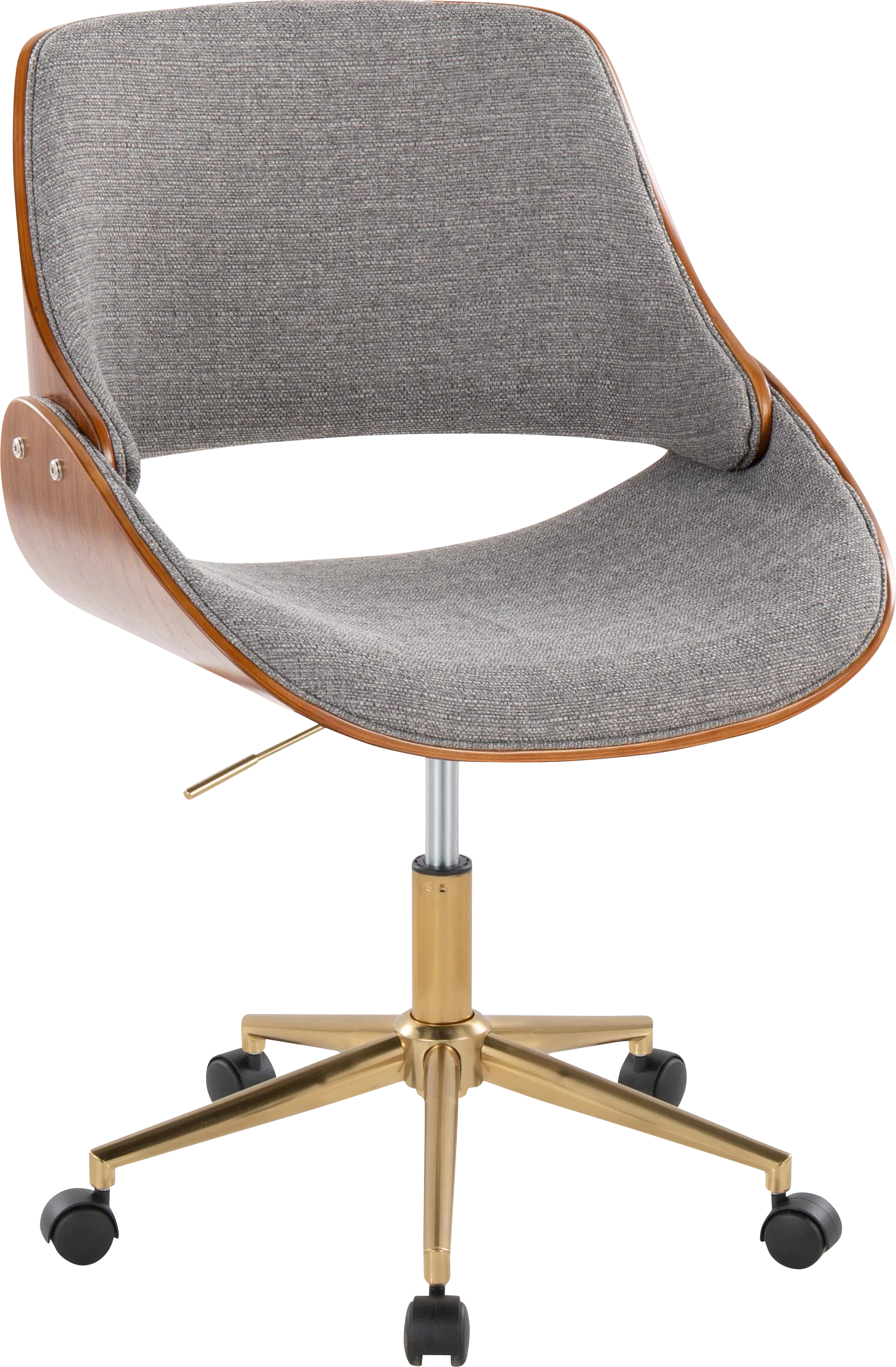 Eilyn II Gray Desk Chair - Image 1
