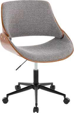 Eilyn I Gray Desk Chair