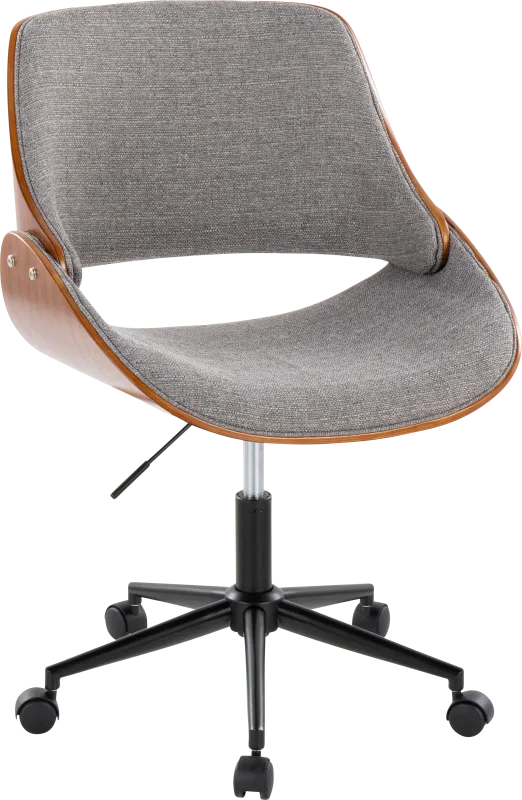 Eilyn I Gray Desk Chair