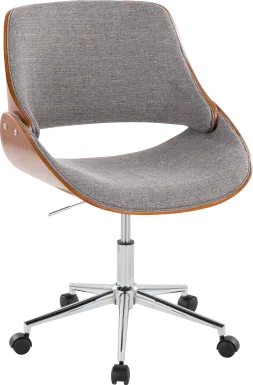 Eilyn III Gray Desk Chair