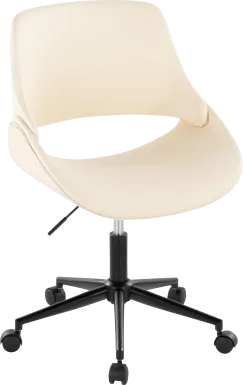 Halma I Cream Desk Chair