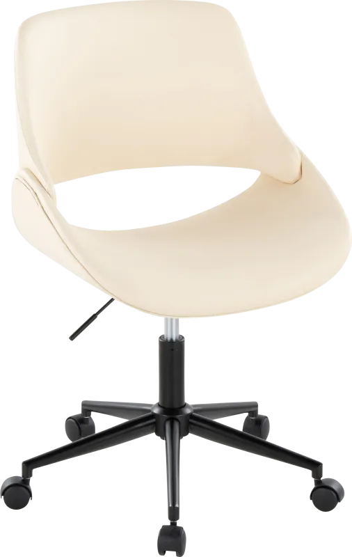 Halma I Cream Desk Chair