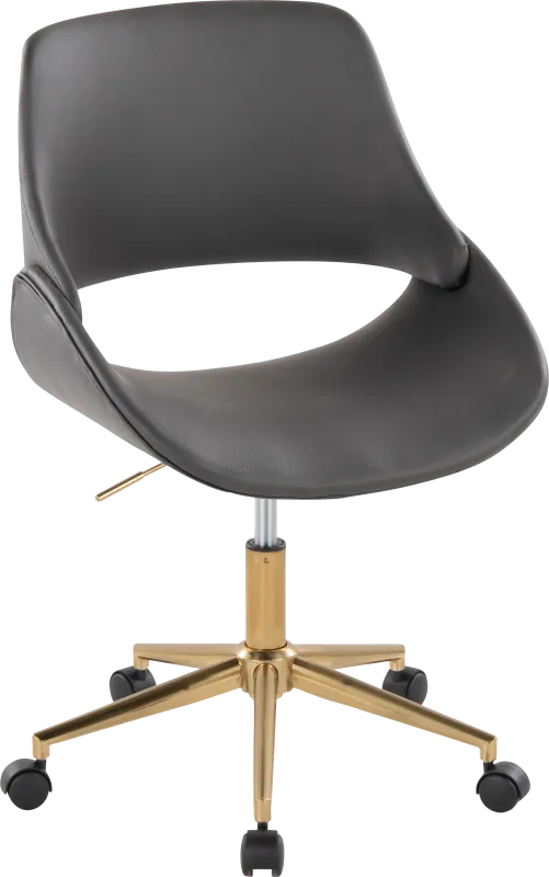 Halma II Cream Desk Chair