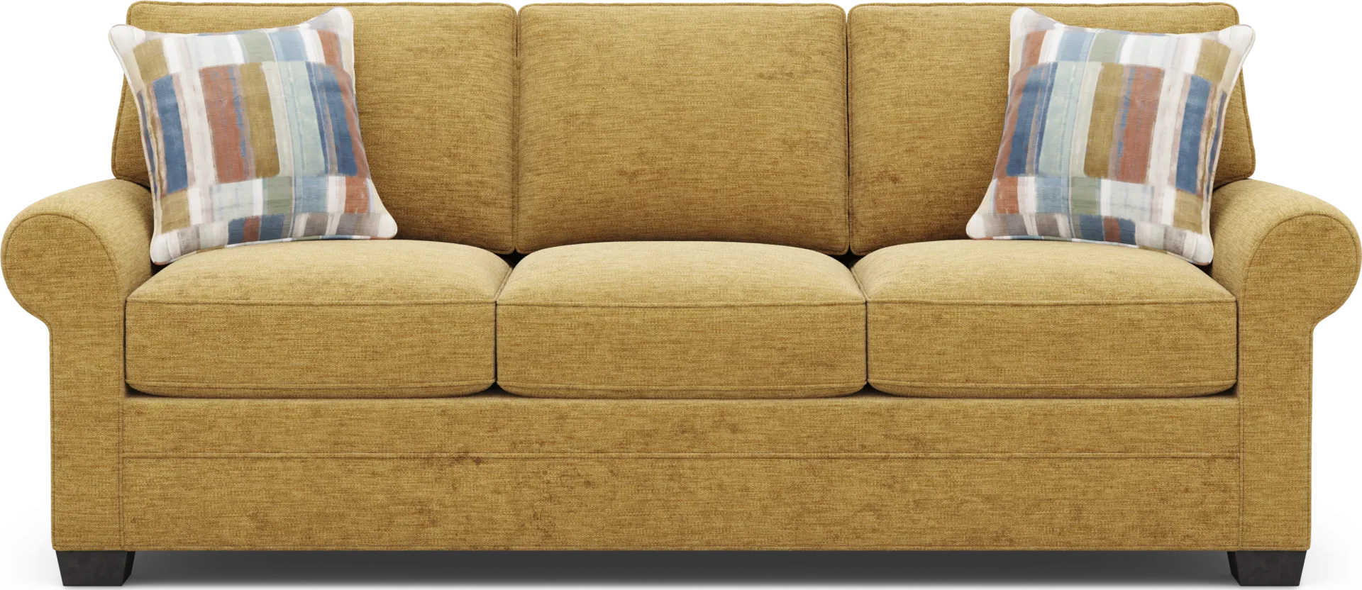 Bellingham Maize 7 Pc Living Room with Gel Foam Sleeper Sofa - Image 2