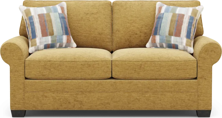 Bellingham Maize Gel Foam Sleeper Loveseat