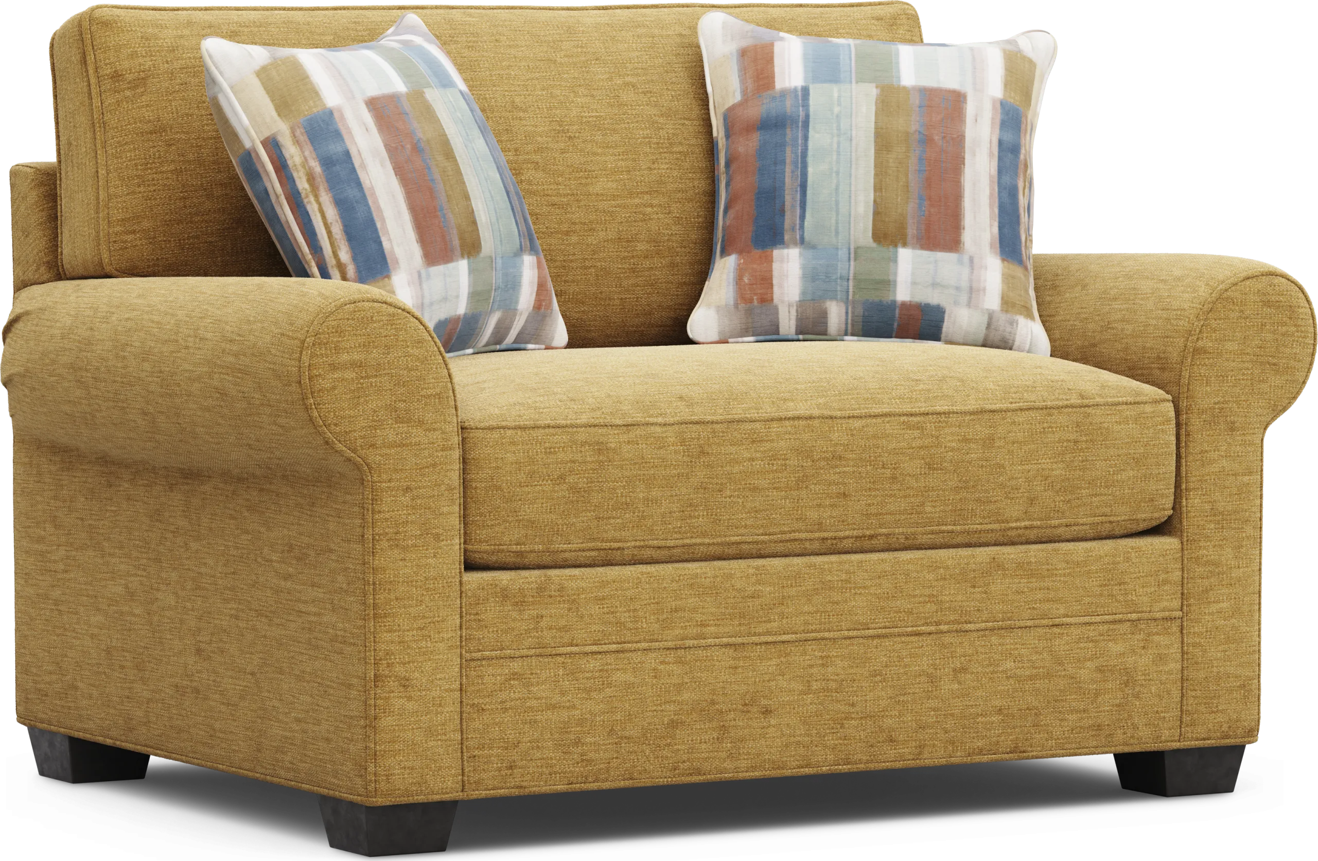 Bellingham Maize 7 Pc Living Room with Gel Foam Sleeper Sofa - Thumbnail - Image 8