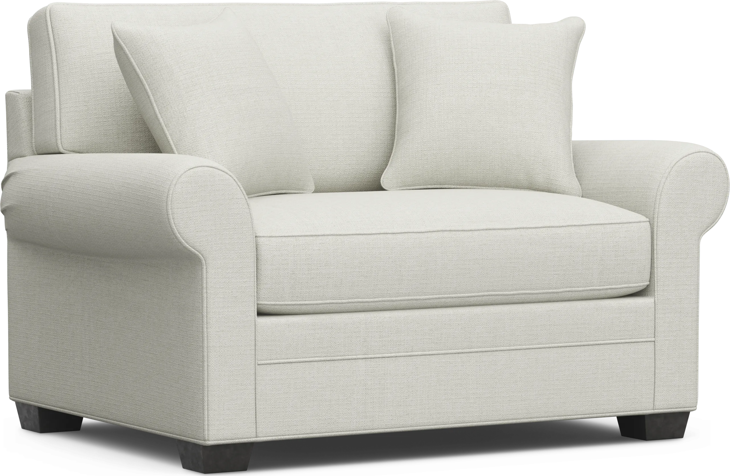 Bellingham Off-White Textured Chair - Thumbnail - Image 1