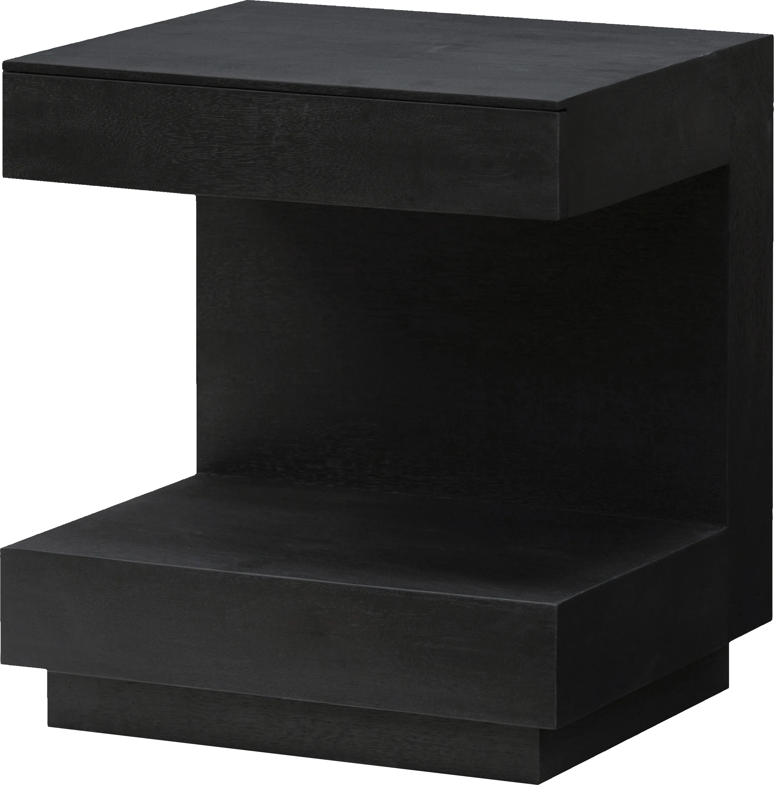 Neilo Black End Table - Thumbnail - Image 1