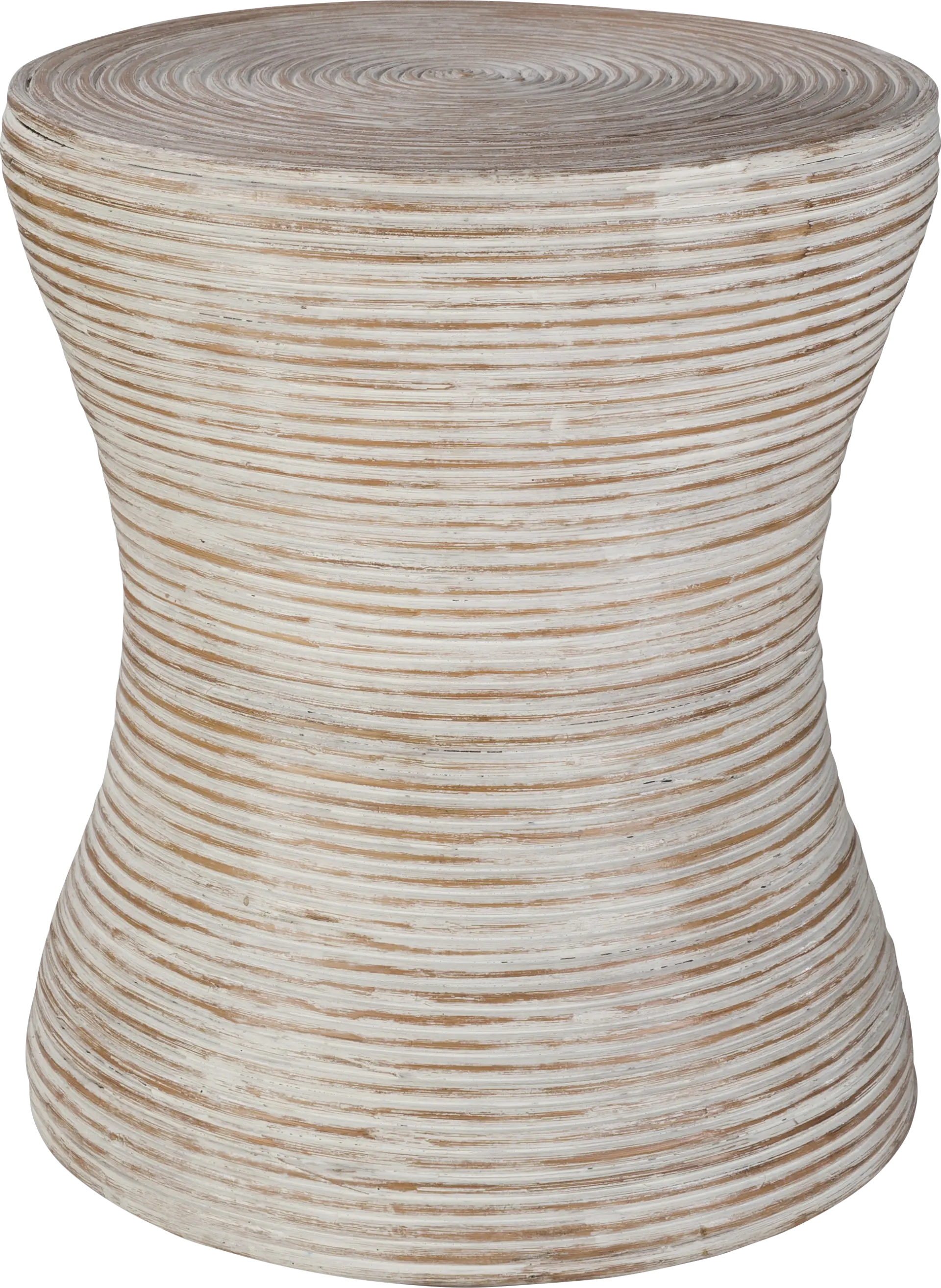 Lommi White End Table