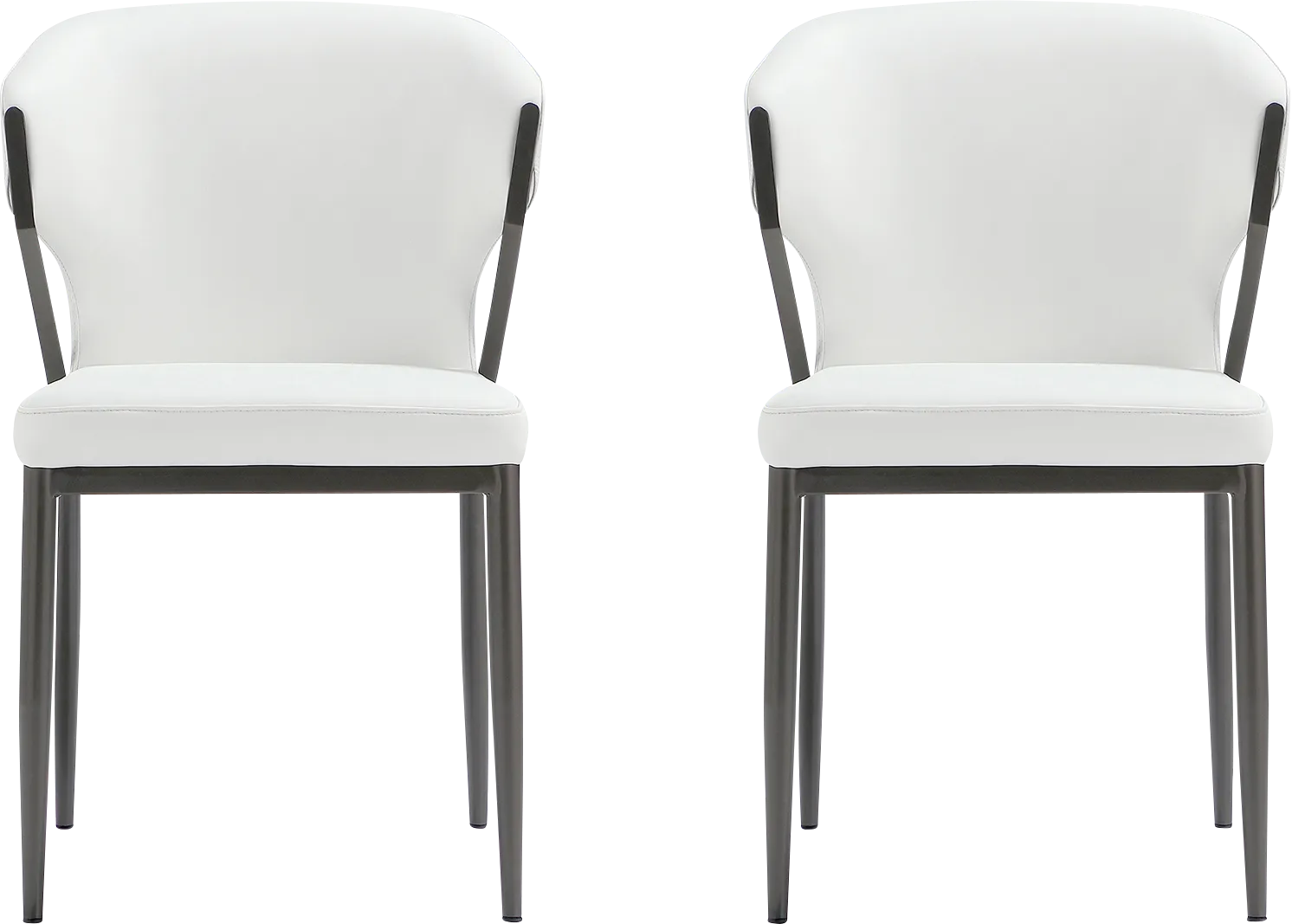 Blossompoint White Dining Chair, Set of 2 - Thumbnail - Image 1