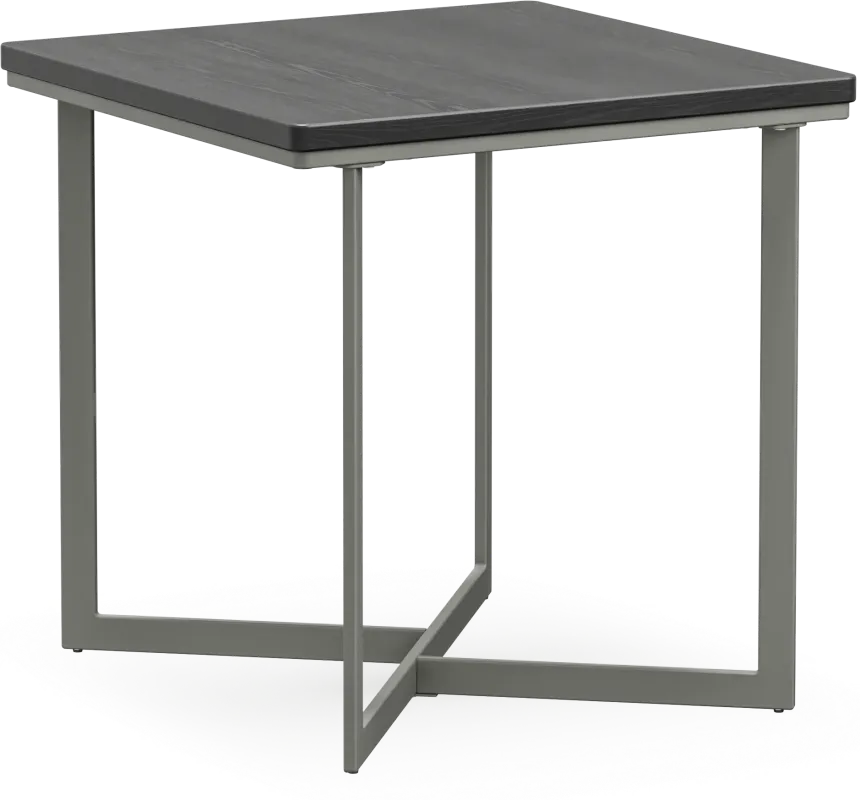 Slater Black End Table