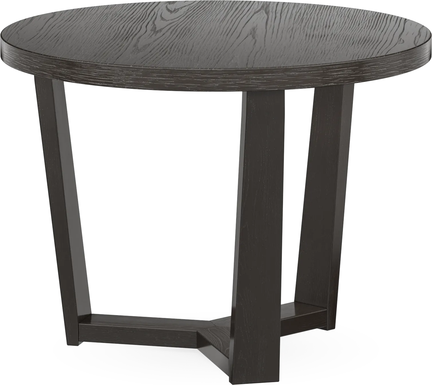 Rumie Dark Brown 24 in. Cocktail Table - Image 1
