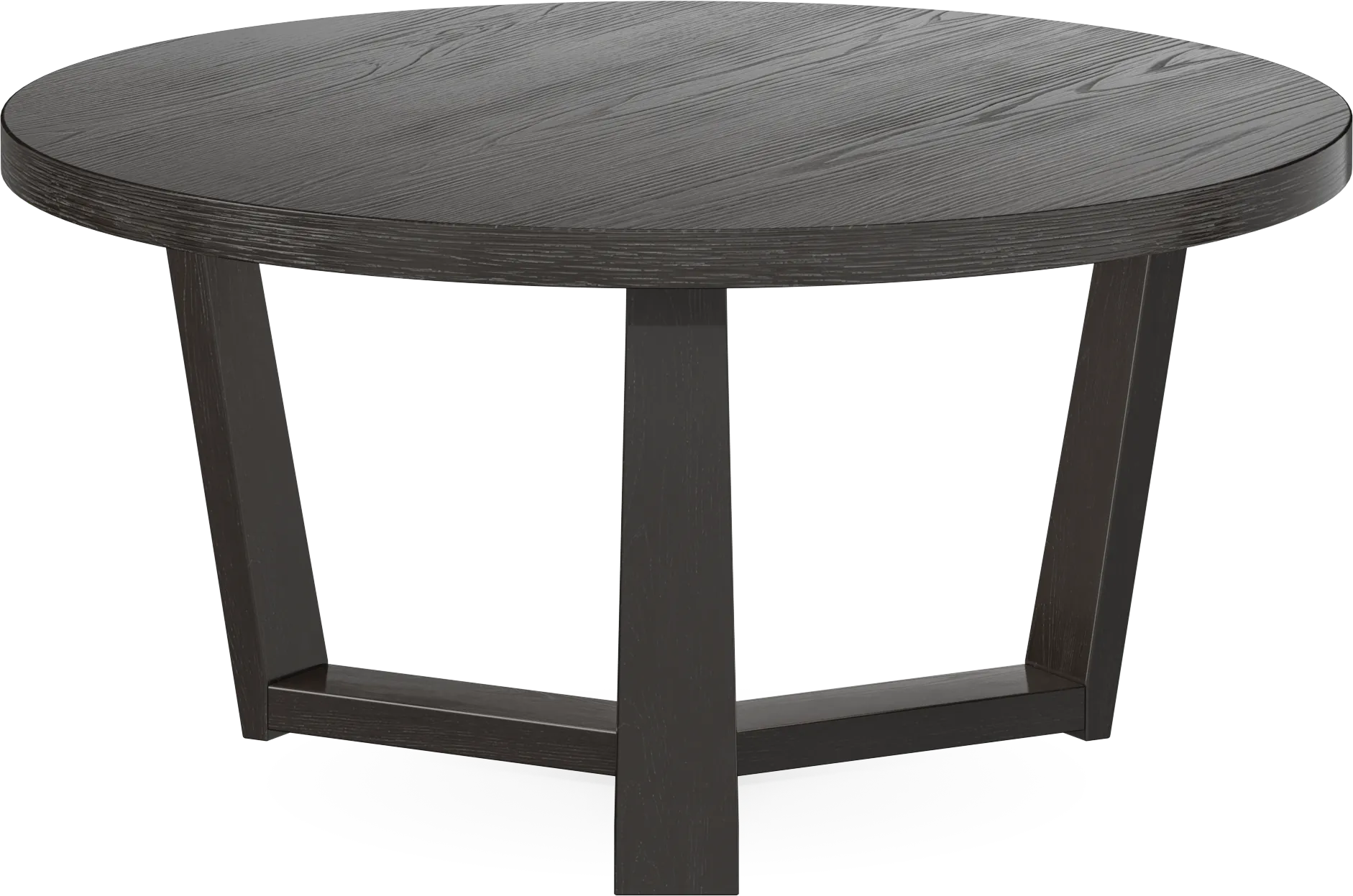 Rumie Dark Brown 30 in. Cocktail Table - Image 1