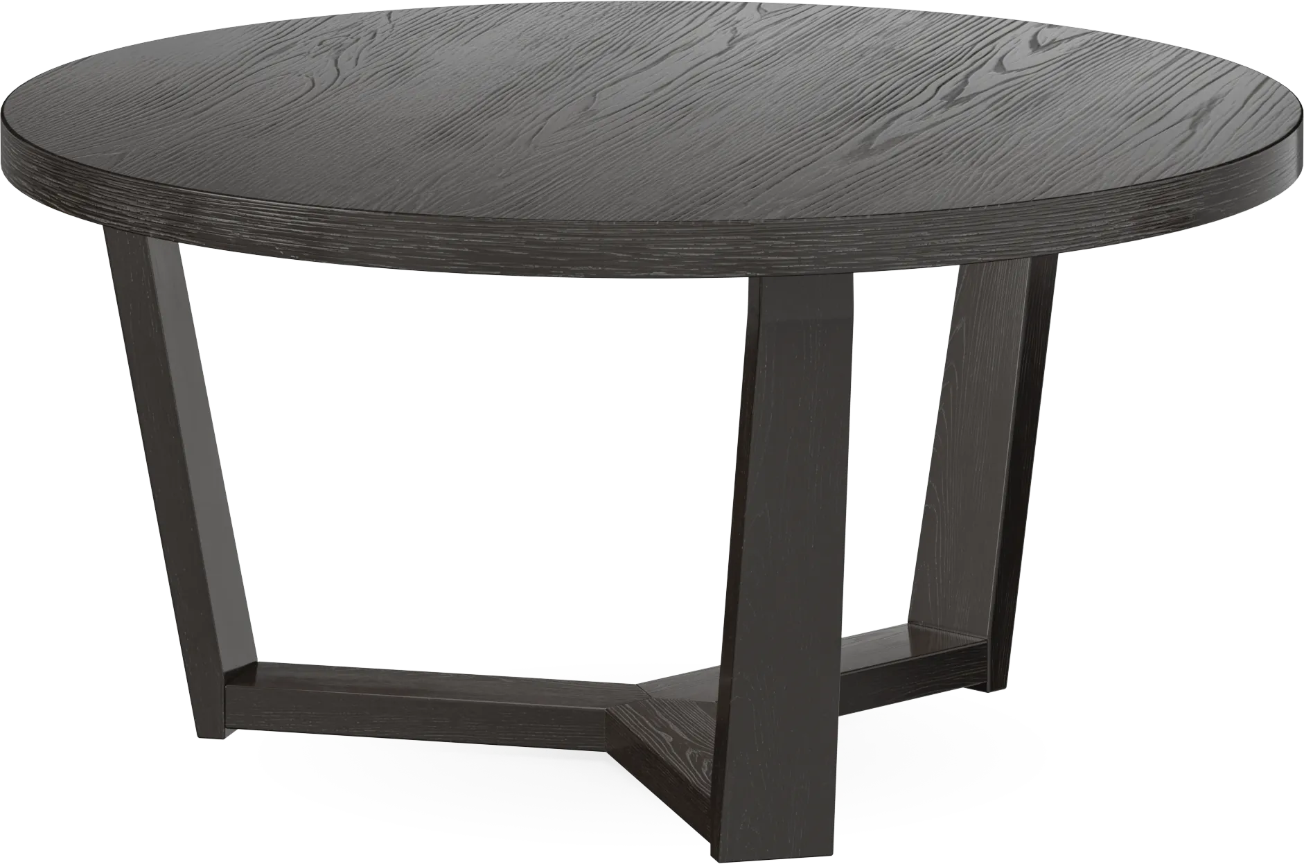 Rumie Dark Brown 30 in. Cocktail Table - Image 1