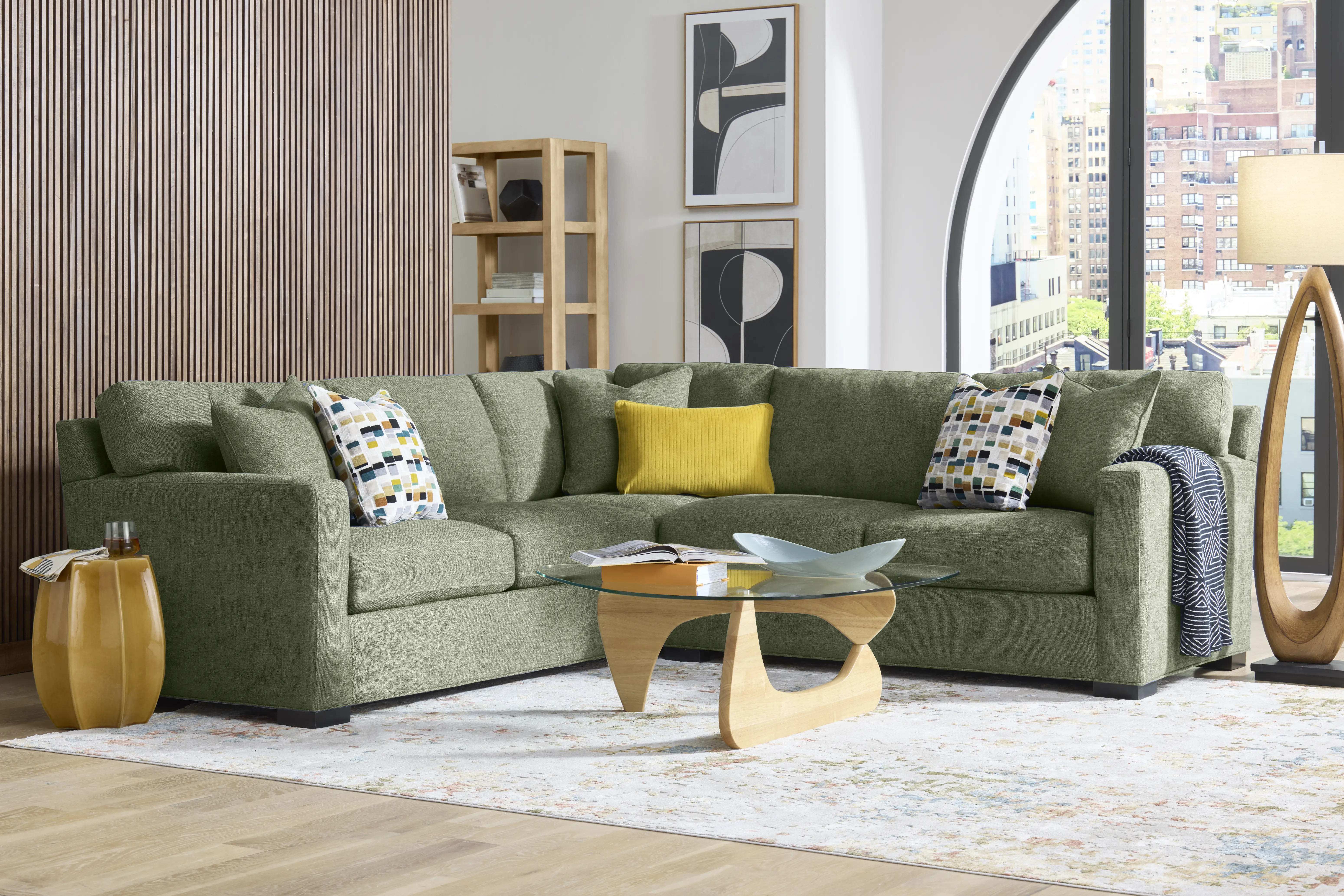 Harmonie Avocado 2 Pc Sectional