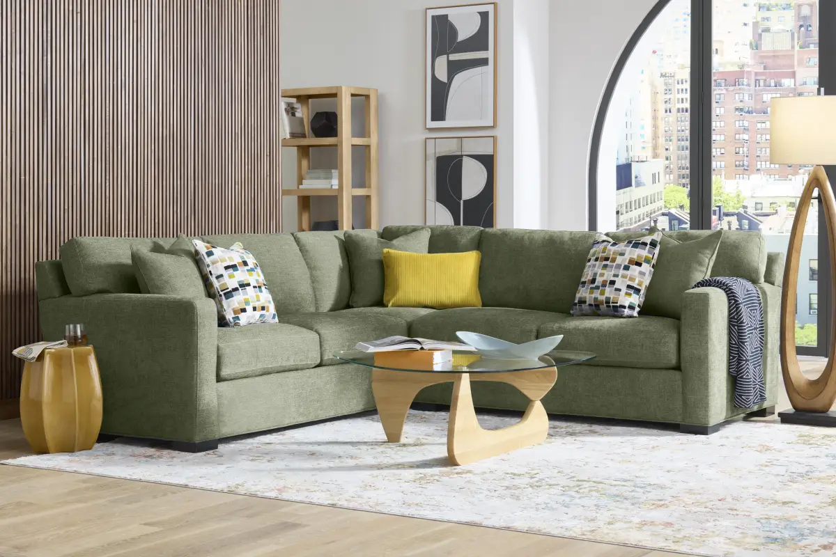 Harmonie Avocado 2 Pc Sectional