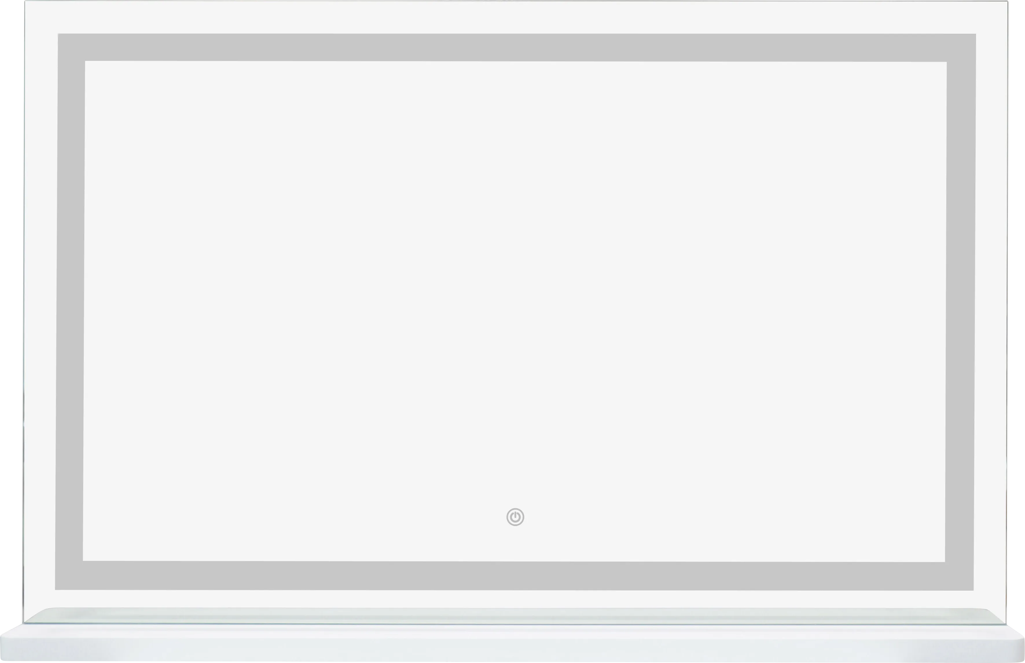 Marshbank II Silver Vanity Mirror - Thumbnail - Image 1