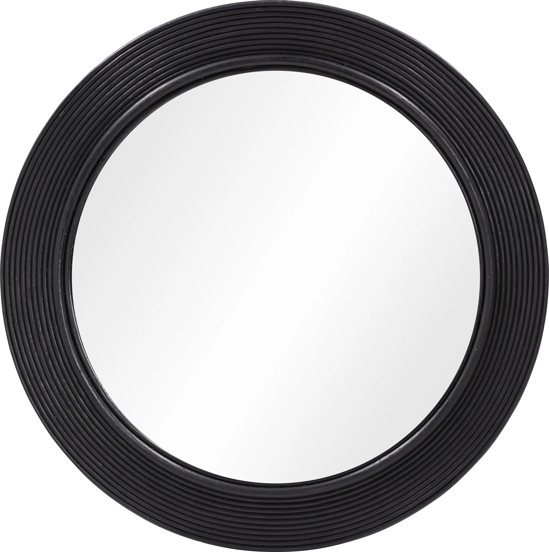 Cambertree Black Round Mirror - Image 1