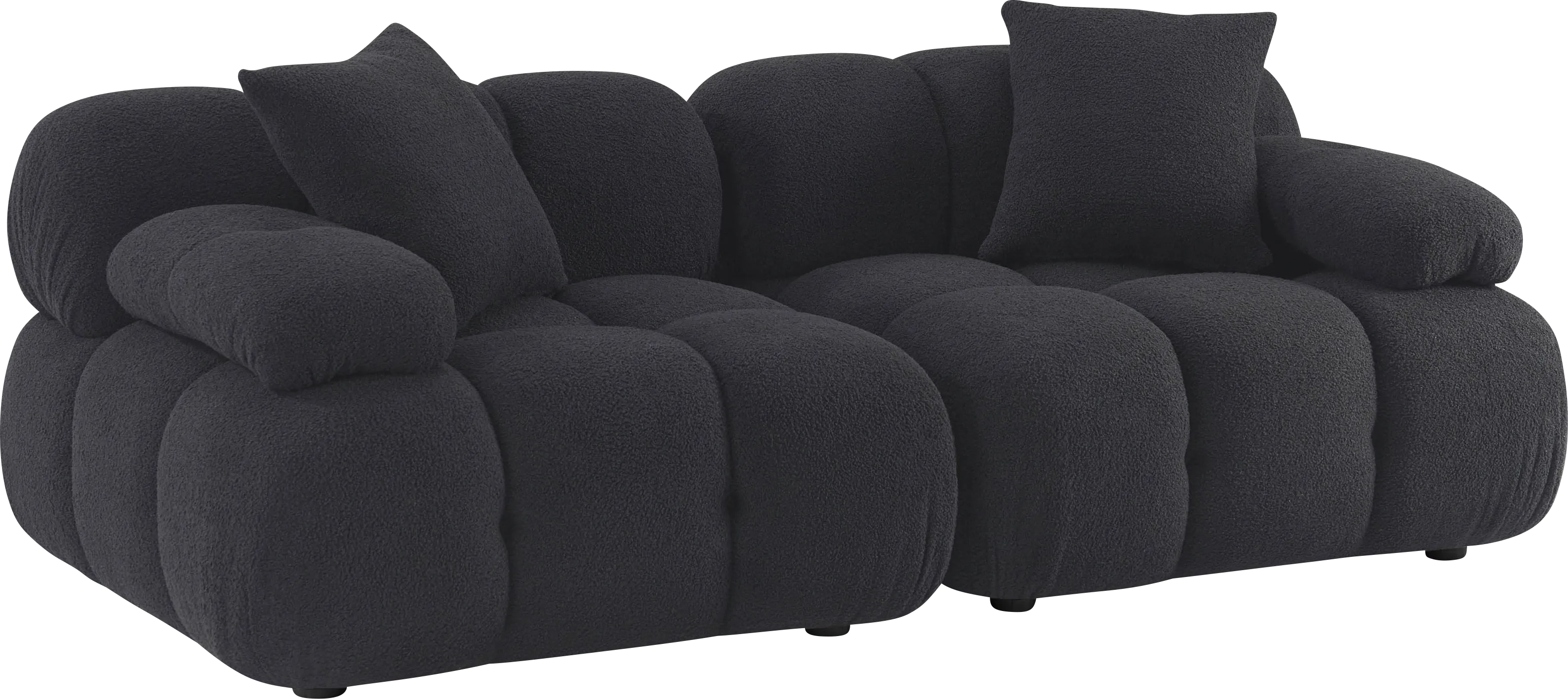 Crianza Black Loveseat - Thumbnail - Image 1