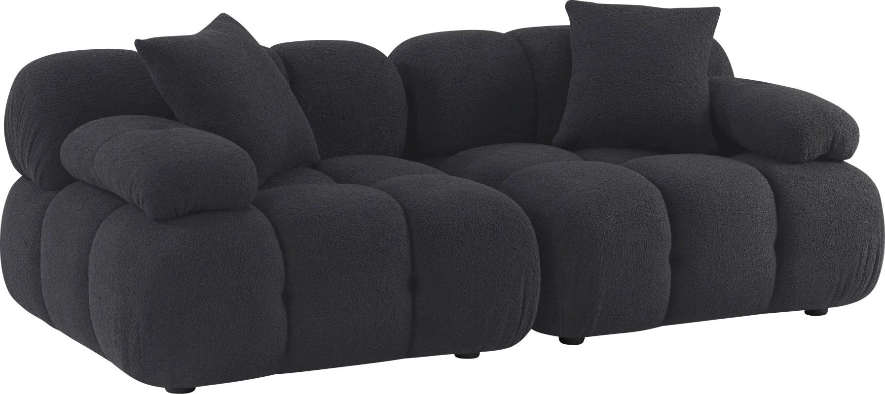 Crianza Black Loveseat