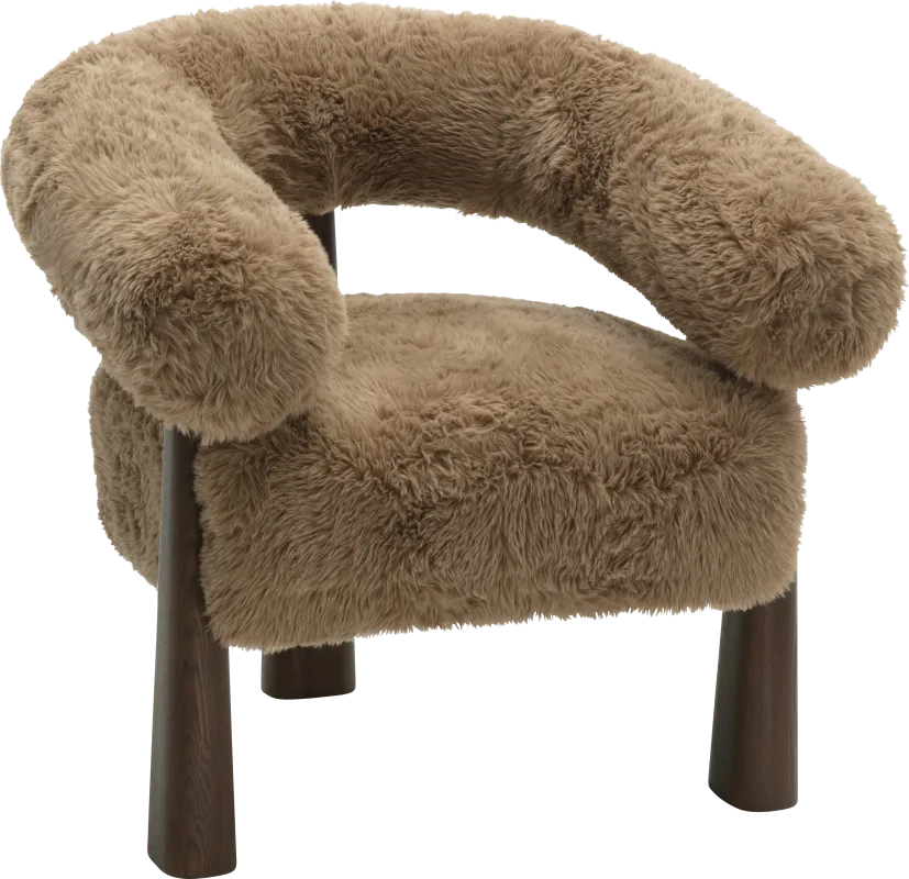 Cloudtube Taupe Accent Chair