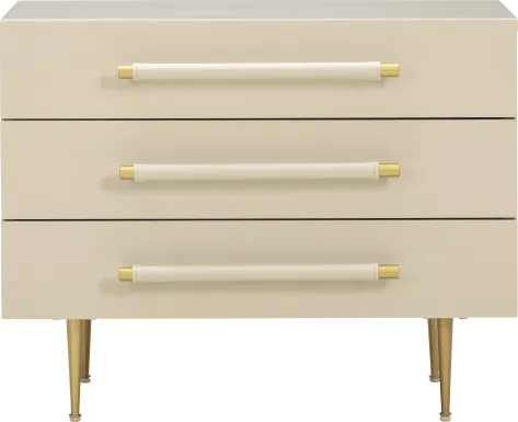 Troperan Taupe Nightstand