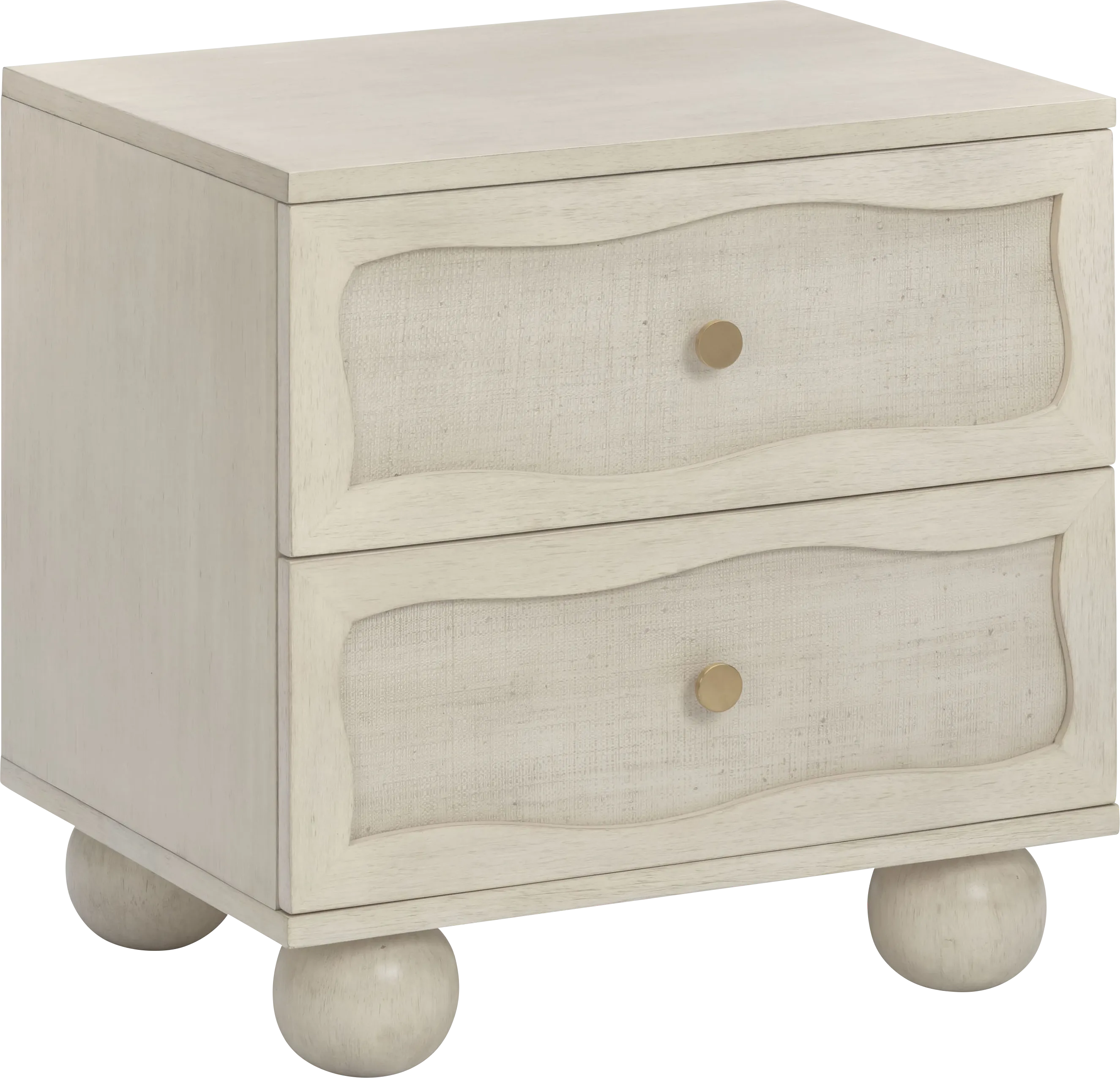 Beakay Off-White Nightstand - Thumbnail - Image 1