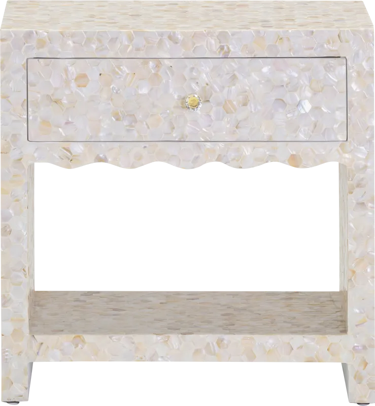 Beedleia Natural Nightstand