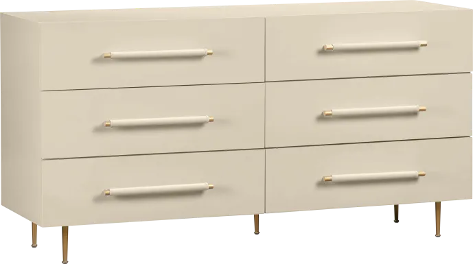 Troperan Taupe Dresser