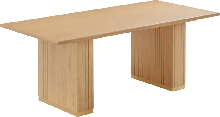 Mermedia Light Brown Dining Table