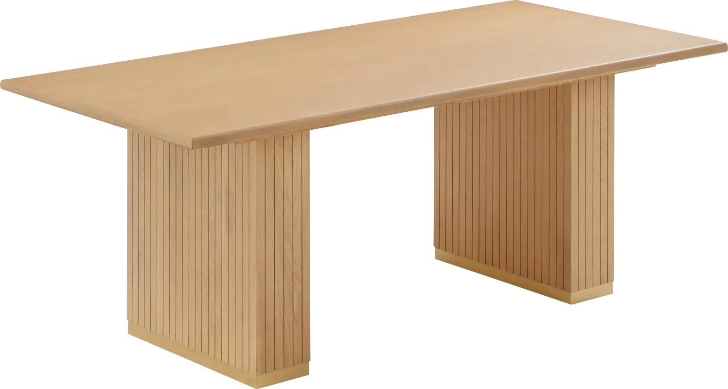 Mermedia Light Brown Dining Table