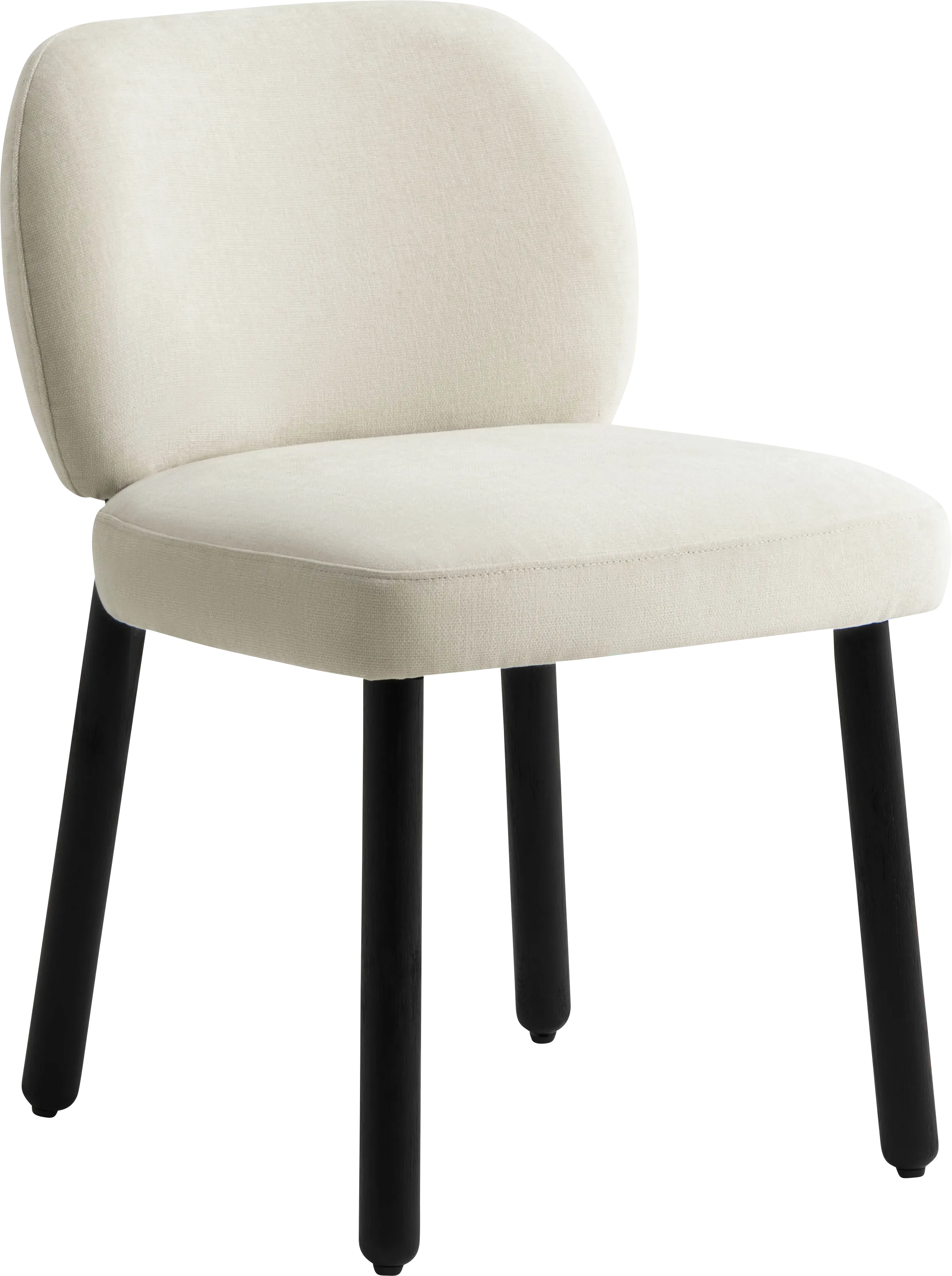 Nassan II Cream Dining Chair - Thumbnail - Image 1