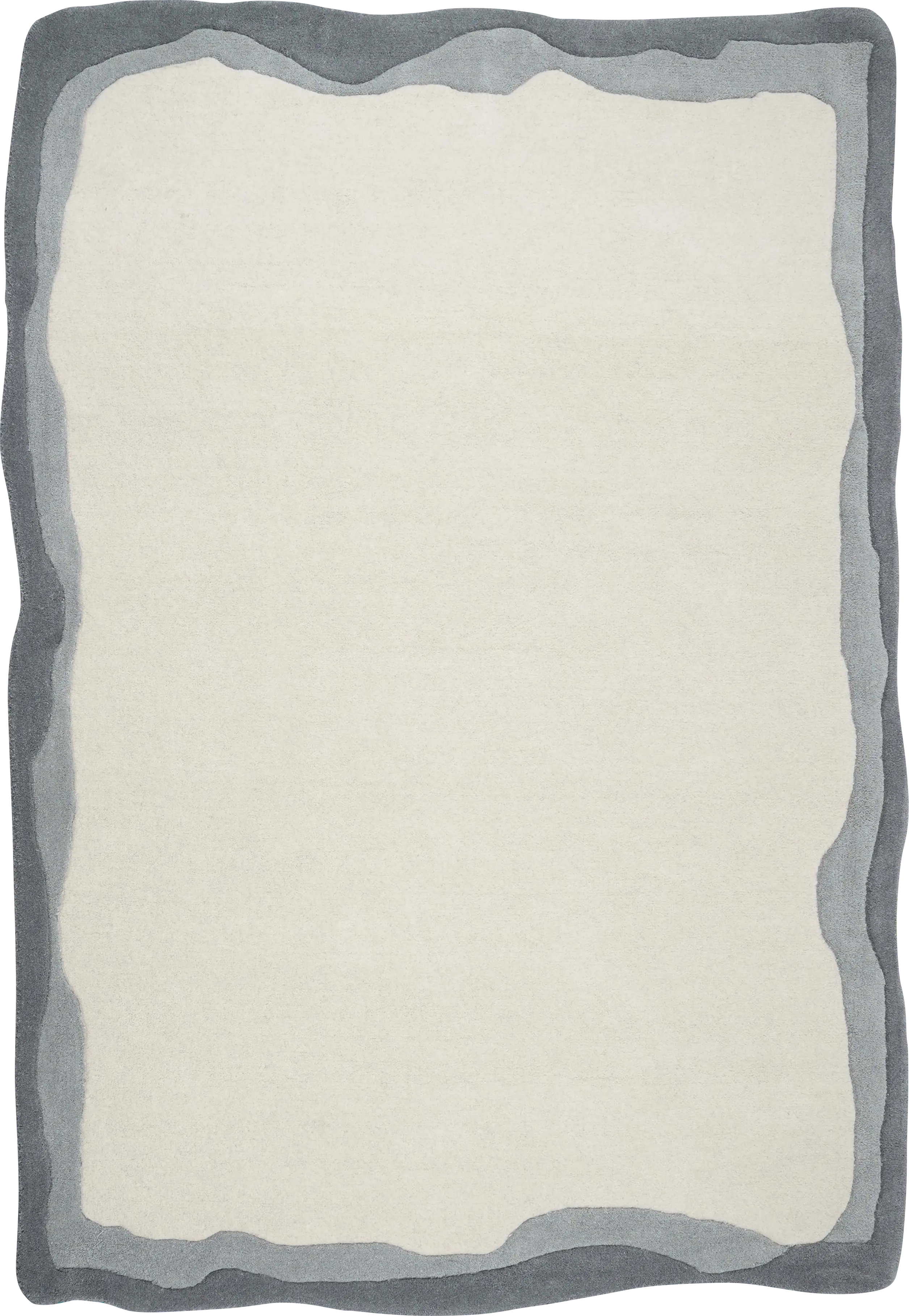 Petalshine Gray 5' x 7' Rug - Thumbnail - Image 1