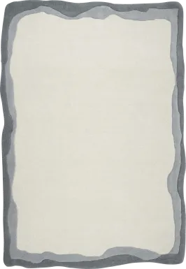 Petalshine Gray 5' x 7' Rug