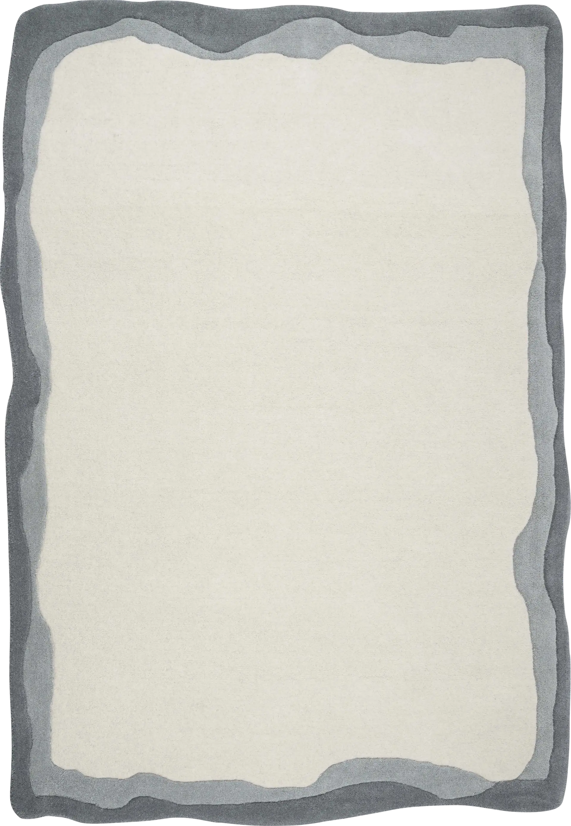 Petalshine Gray 5' x 7' Rug